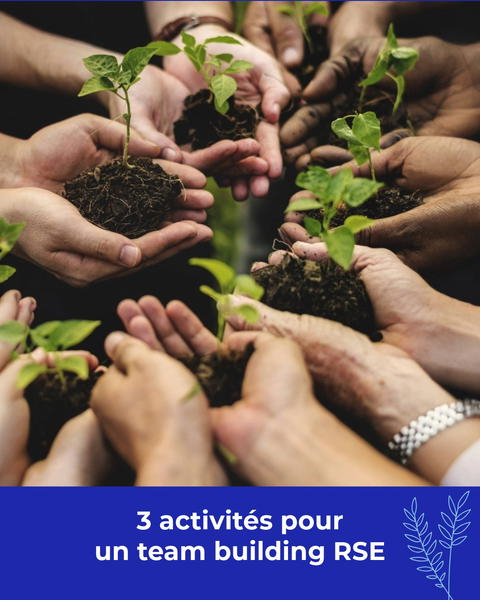 Donnez du sens à votre team building 🌿

Envie de fédérer vos équipes autrement ?

Apportez une dimension RSE à votre team building ne présente que des bénéfices :
🌍 Une prise de conscience générale (santé physique et mentale, environnement, éducation, alimentation...)
💬 Une communication renforcée pour mener à bien des défis collectifs (courses, ateliers, collecte)
💡 La transmission de connaissances et de valeurs durables

Découvrez 3 activités RSE clés pour la rentrée. L’équipe Knva est là pour tout organiser !
👉 Contactez-nous via notre lien en bio.

#maisonvitton #séminairelyon #séminaireRSE #teambuildinglyon